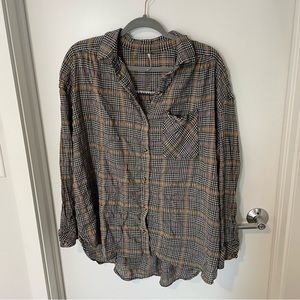 Free People Oversized Flannel